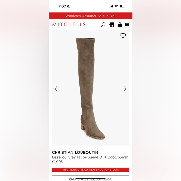 Christian Louboutin over knee boot - Picture 10 of 10